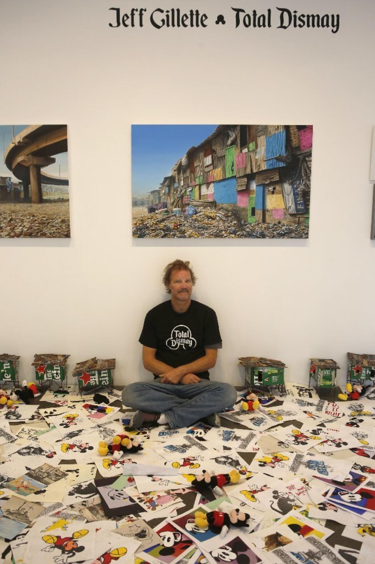 Is it art, or is it trash? Jeff Gillette wants you to stomp